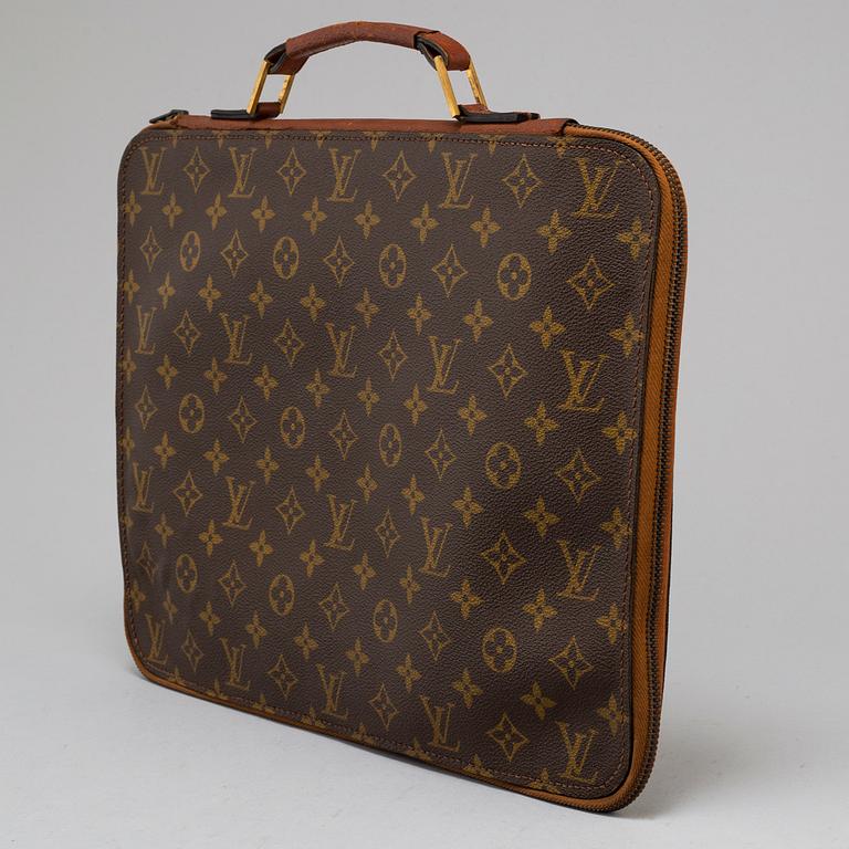 LOUIS VUITTON, portfolio "Poche Documents Poignée", tillverkad av "The French Company" 1970-tal.