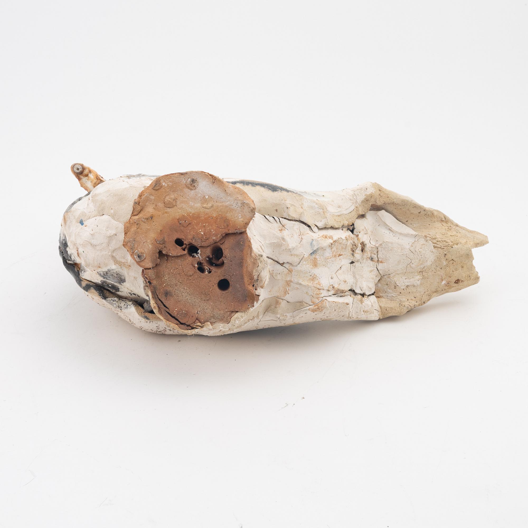 Henrik Allert, sculpture, stoneware, signed.