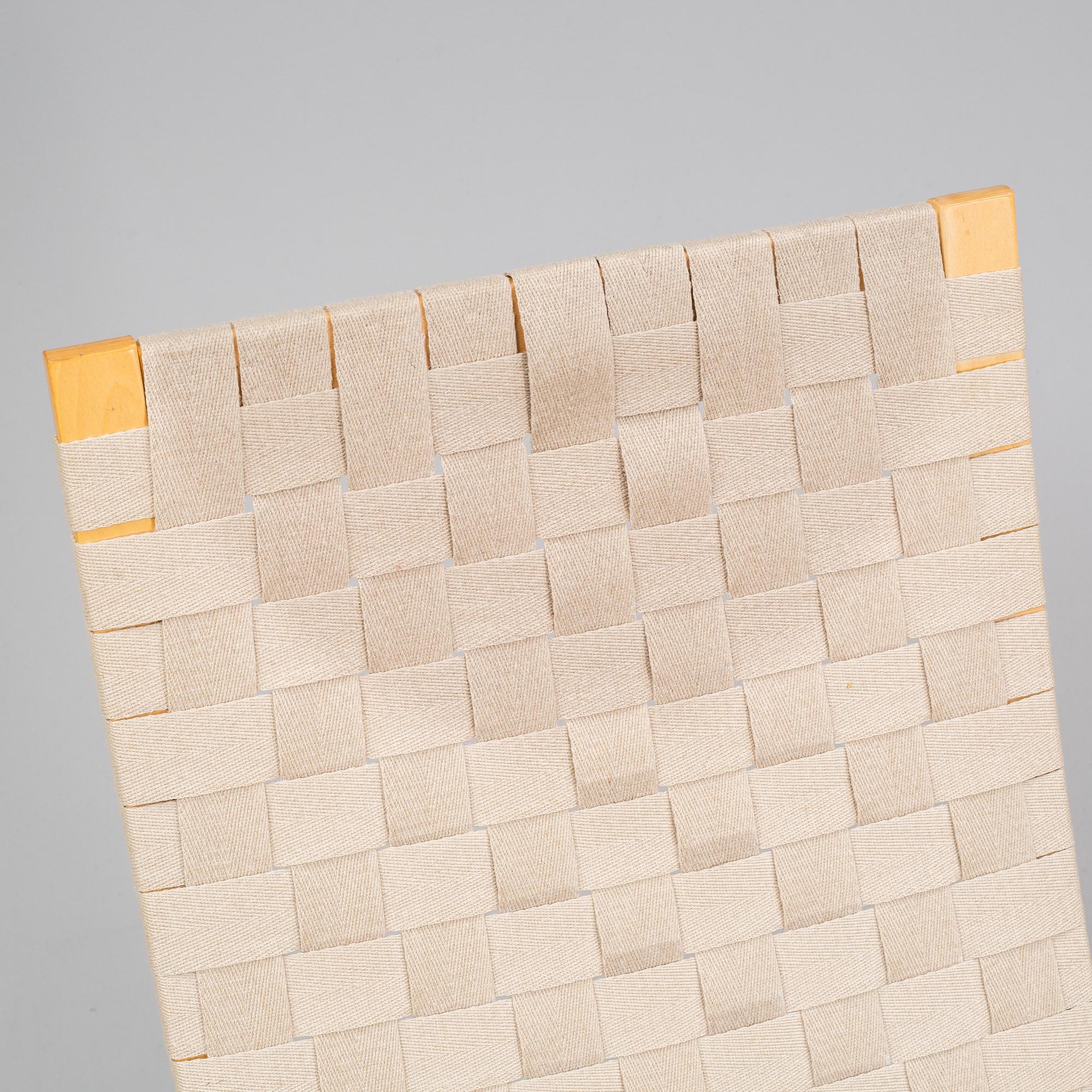 LASSE PETTERSSON & LENNART NOTMAN, a 'Kornett' birch easy chair, Swedese.