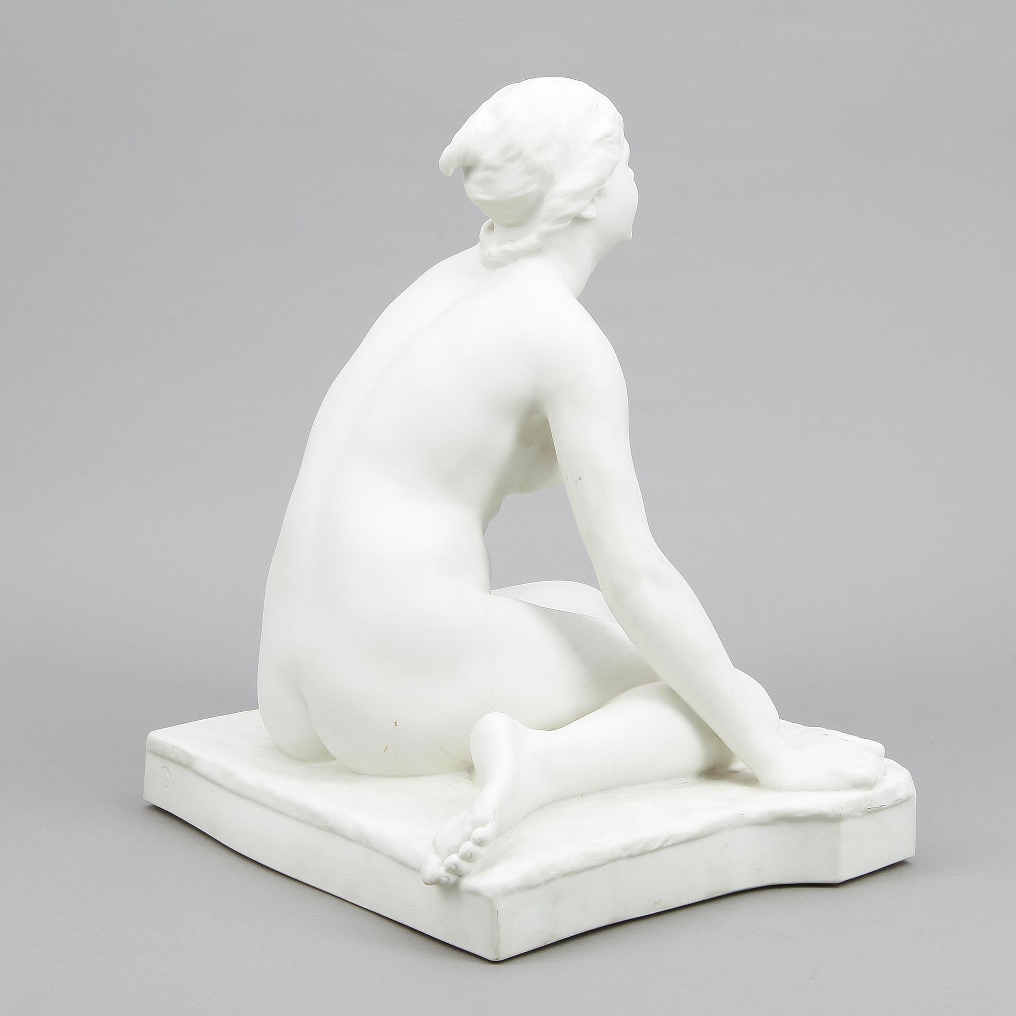 FIGURIN, parian, Per Hasselberg, Gustavsberg.
