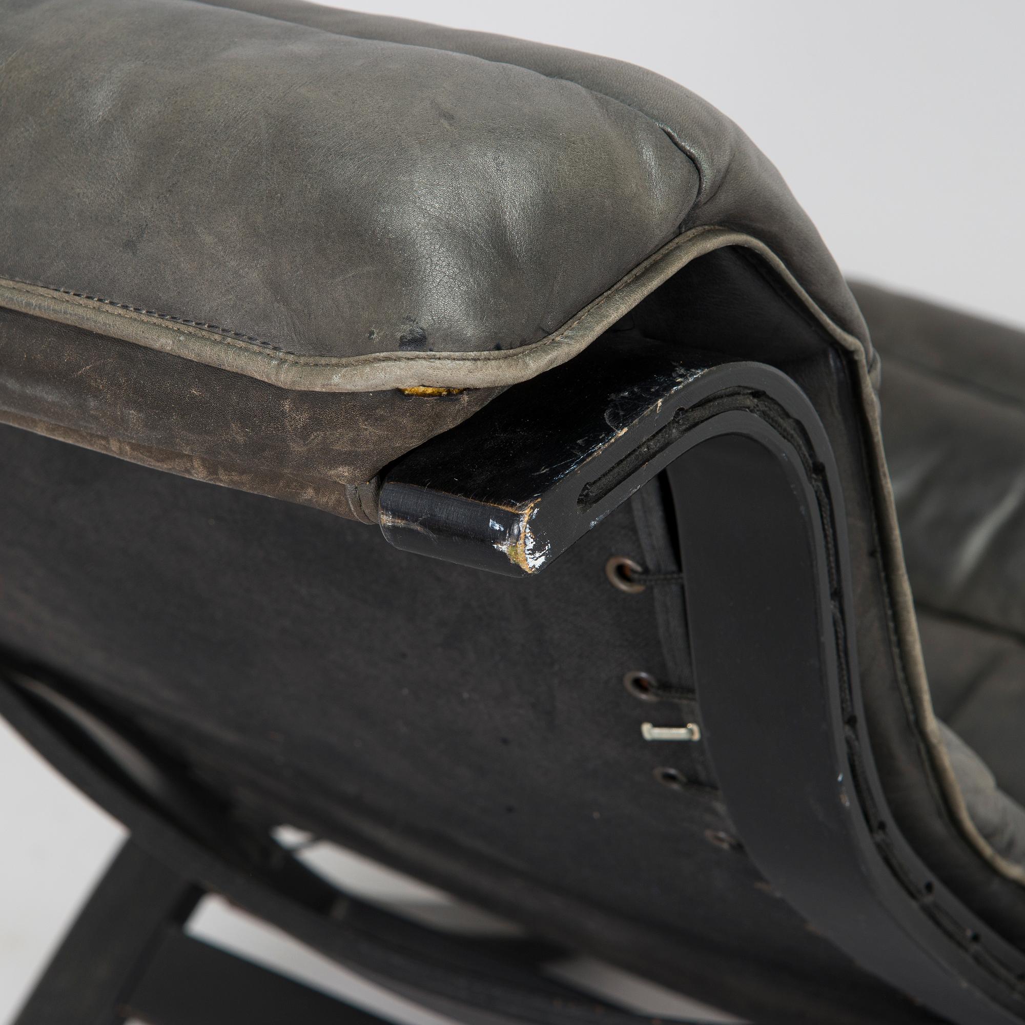 Ingmar Relling, nojatuoli, "Flex" valmistaja Westnofa, Norja, 1970-luku.