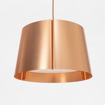 Jonas Lindvall, a model 'W 124 Large' copper ceiling light, Wästberg.