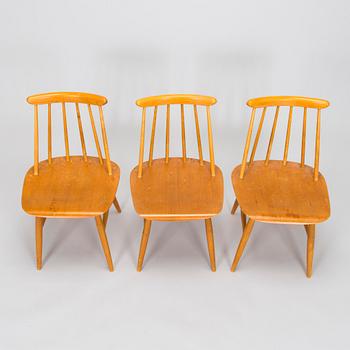 Ilmari Tapiovaara, tuoleja, 3 kpl, "Fanetti" Edsbyverken, 1960-luku.