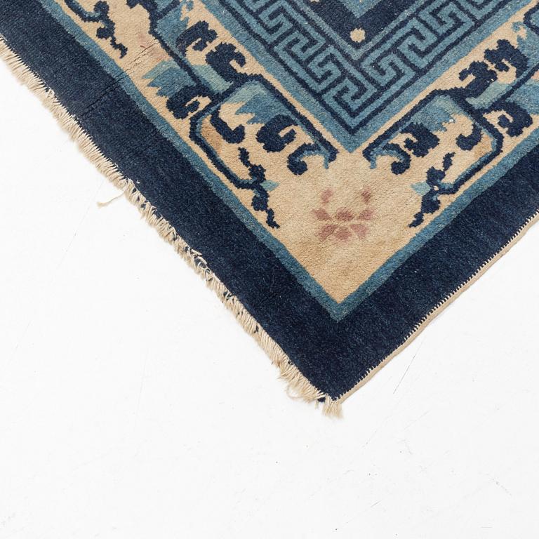 A Chinese Antique Finish rug, c. 278 x 186 cm.
