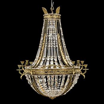 A 20th century chandelier.