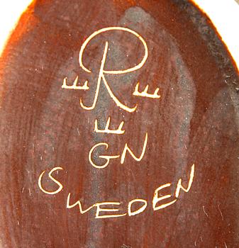 FIGURIN, stengods. Gunnar Nylund, Rörstrand.