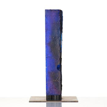 Bertil Vallien, a sand cast glass sculpture, Kosta Boda, Sweden.