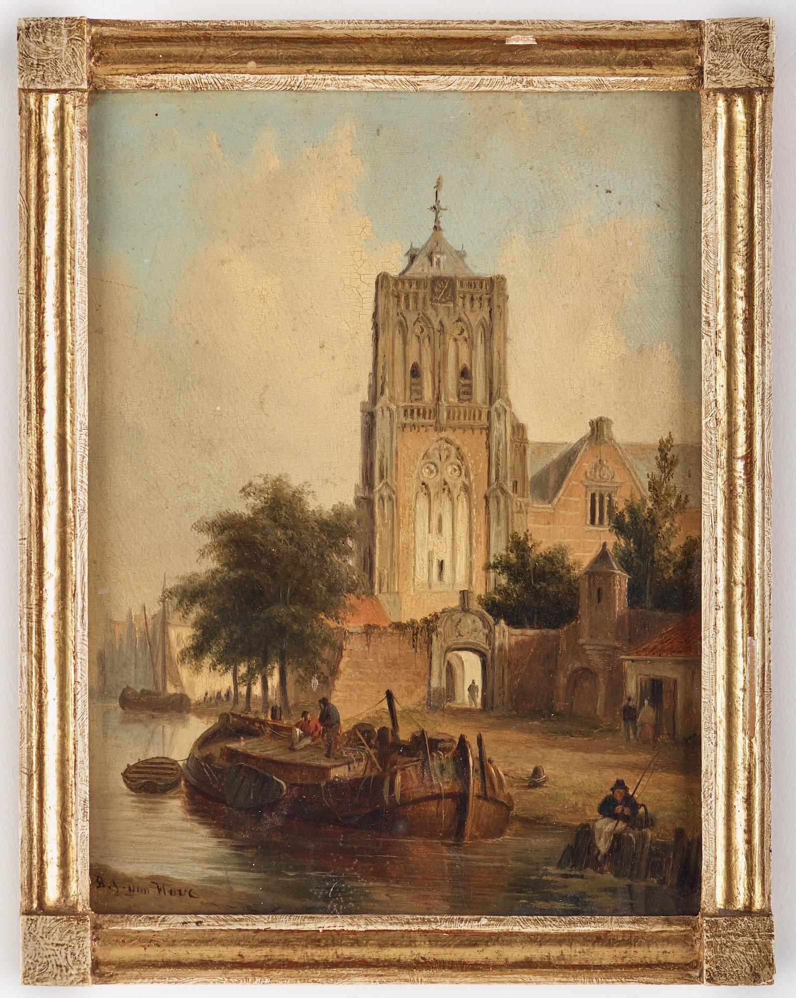 Bartholomeus Johannes van Hove, Townscape.