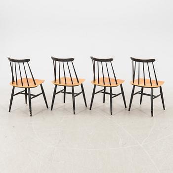 Ilmari Tapiovaara, chairs, 5 pcs "Fanett", Edsbyverken, 1960s.