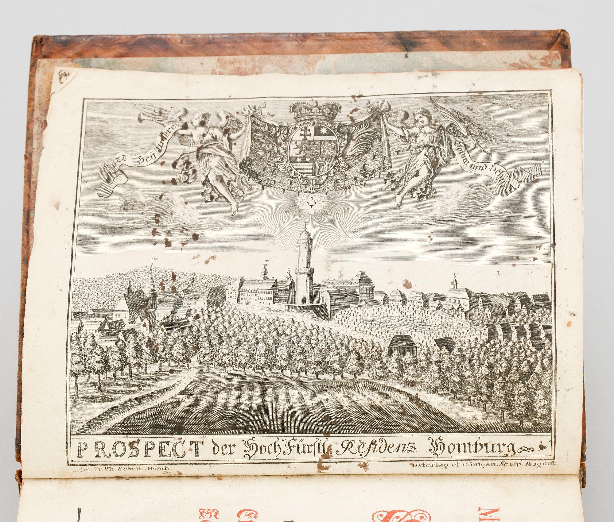 BOK, "Opus Mago Cabbalisticum et Theosophicum..." av Georg von Welling, Homburg 1735.