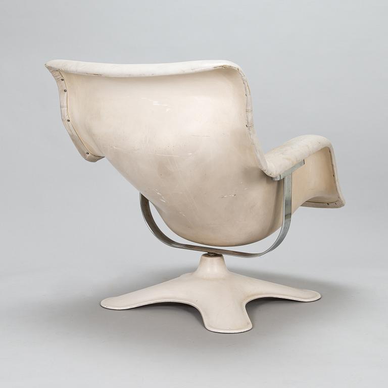 Yrjö Kukkapuro, a 1970's 'Carousel' armchair for Haimi Finland.