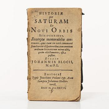 Rare Americana, 1627.