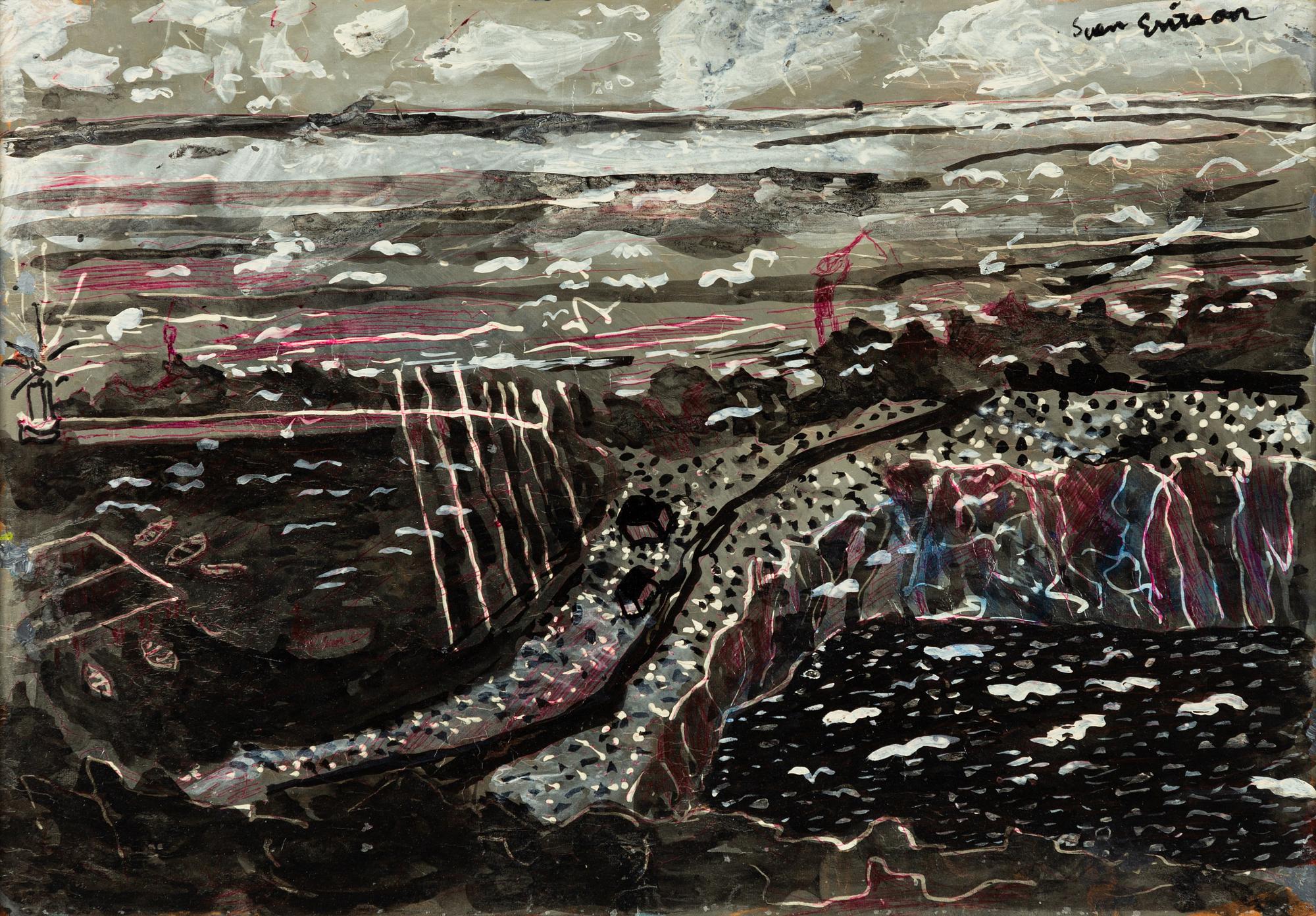 Sven X:et Erixson, Winter Day in the Seascape.