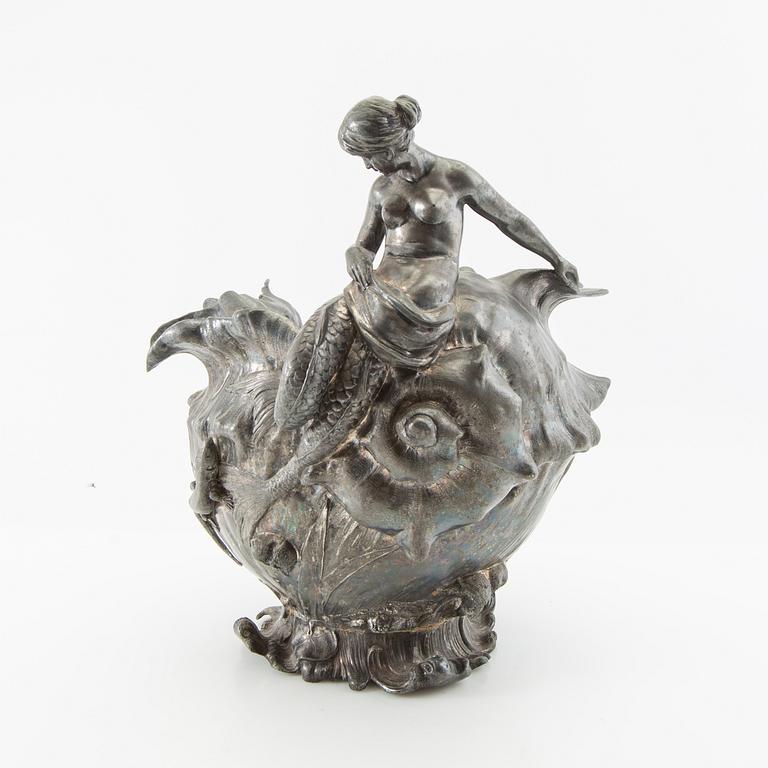 Ytterfoder Jugend Würtembergische Metallwarenfabrik (WMF) omkring 1900.