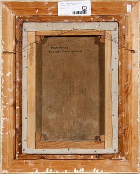 OKÄND KONSTNÄR, olja på duk, osign, England 1920-tal.