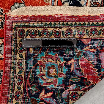 A semaintique Kerman carpet ca 214x129 cm.