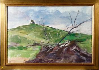 ZUHR, HUGO, olja på duk, monogramsign.