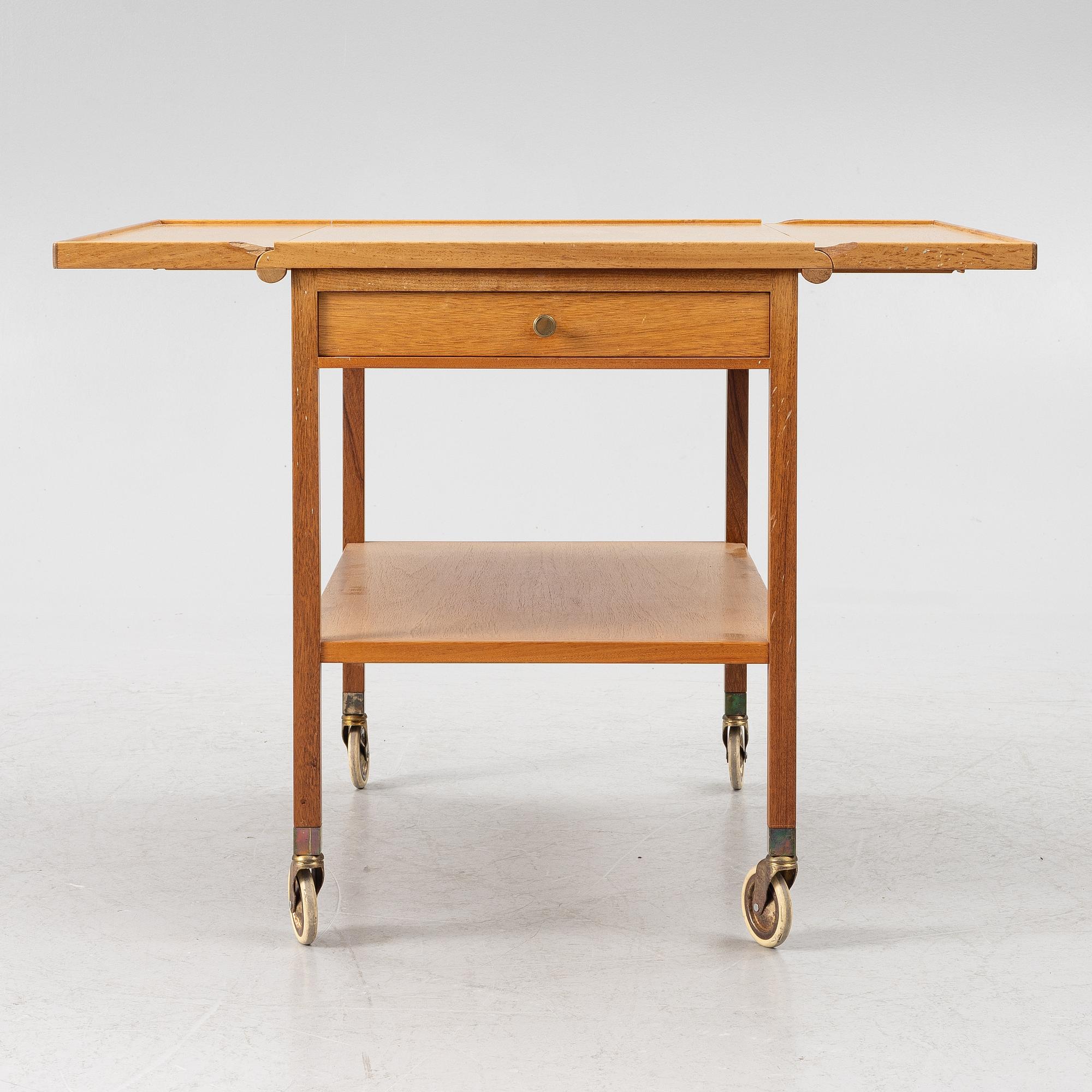 Josef Frank, serveringsvagn, modell "756", Firma Svenskt Tenn, efter 1985.