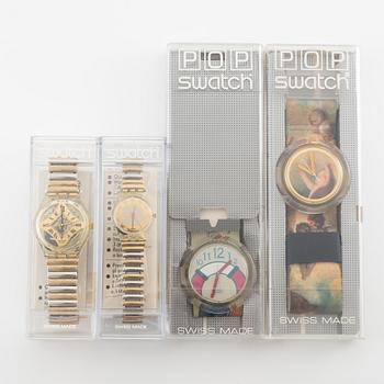 18 Swatch Watches, "No Reserve".