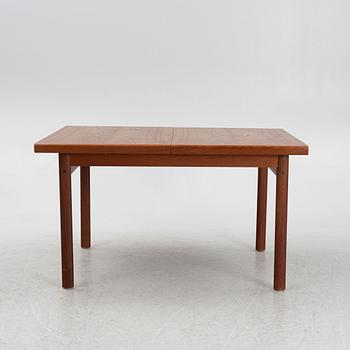 Svante Skogh, matbord, samt stolar, 4 st, "Bosse", 1960-tal.