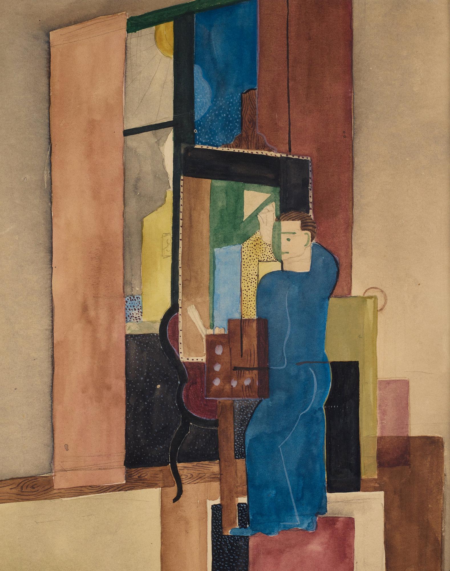 Waldemar Lorentzon, "I ateljén II".