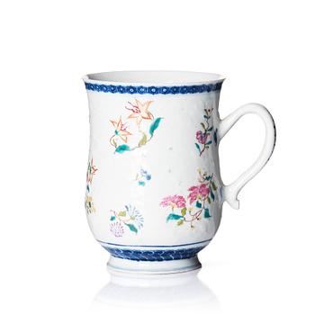 A famille rose jug, Qing dynasty, Qianlong (1736-95).