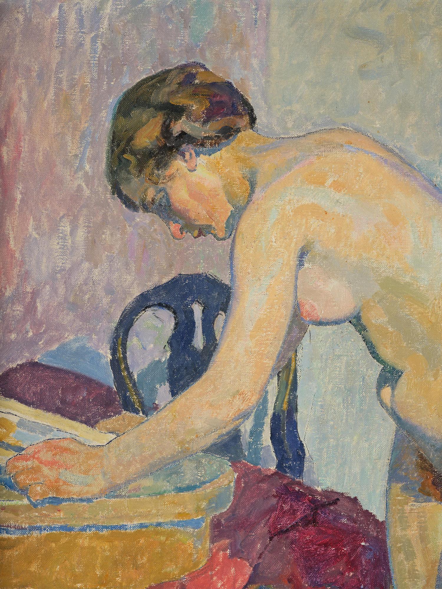 Carl Wilhelmson, "Modellerna" ("The models").