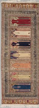 MATTA, old/semiantik, Kayseri saff, ca 217 x 87 cm.