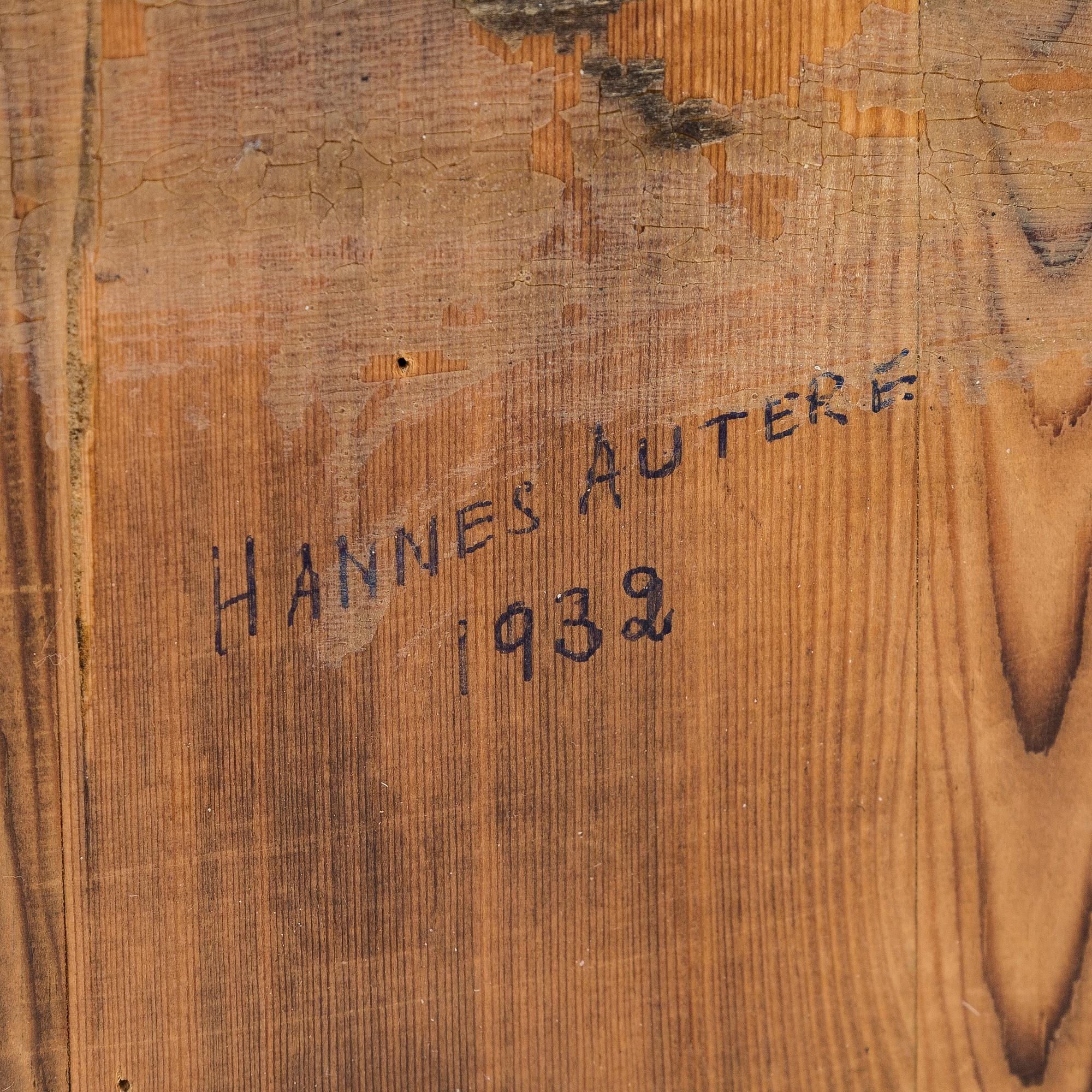 Hannes Autere, Hos skräddaren.