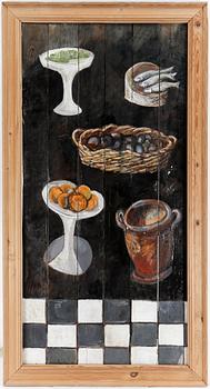 ERIK LINDHOLM, olja på träplank, ej signerad, sterbhusstämpel á tergo samt intygad av Olle Nyman.