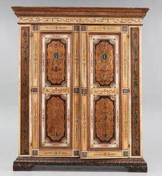 An Italian late 18th century cupboard.