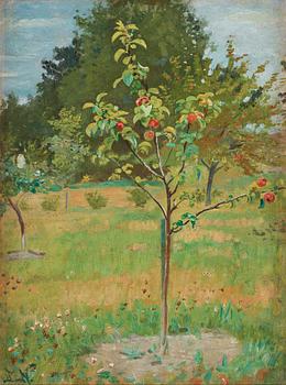 802. Jenny Nyström, The apple tree.