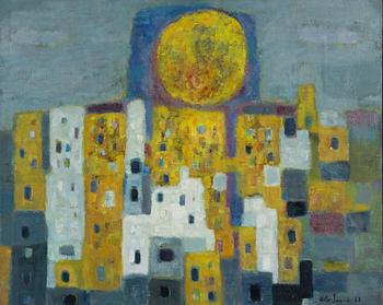 Viktor Sparre Smith, "Måne over byen".