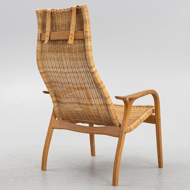 Yngve Ekström, fåtölj, "Lamino", Swedese, 1960-tal.