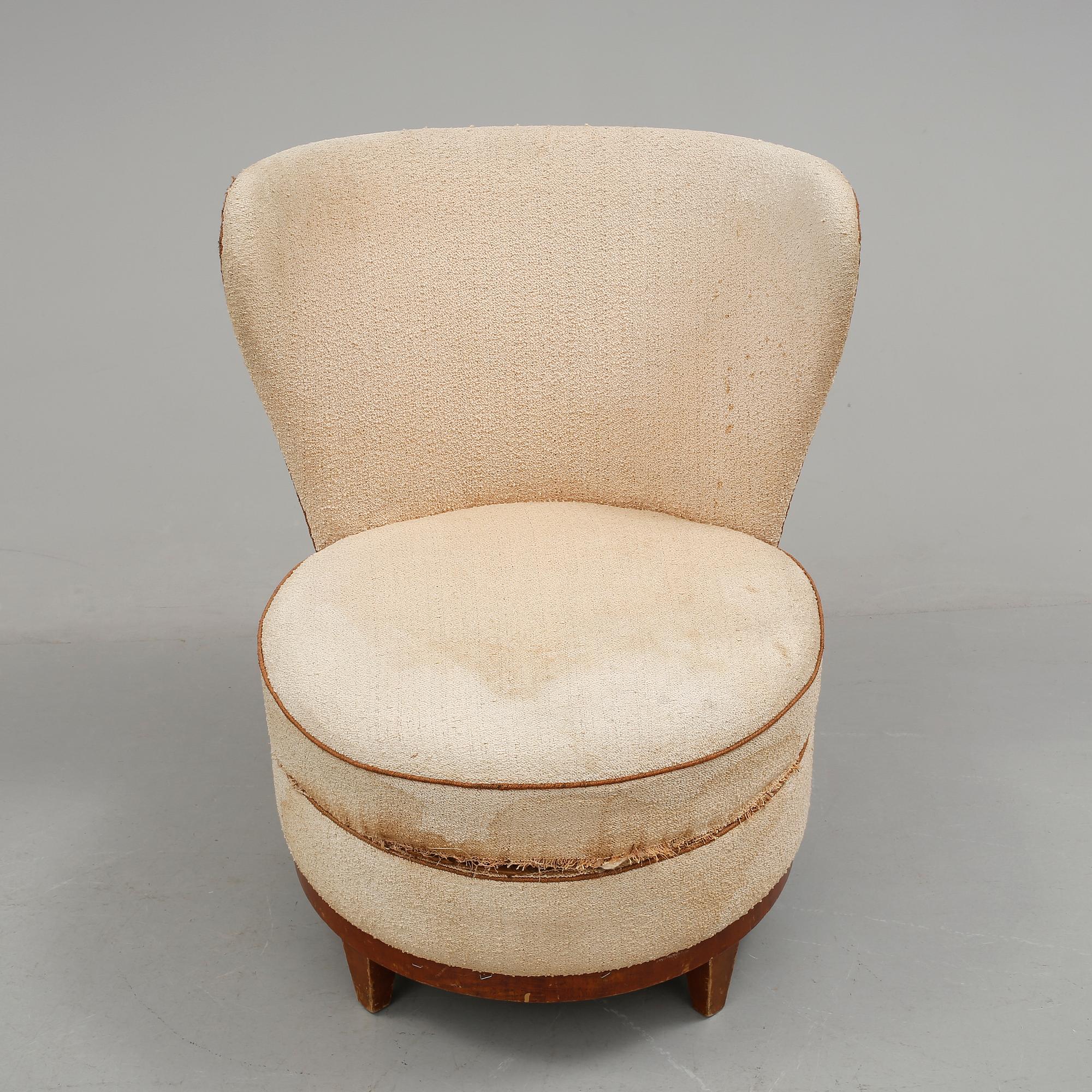 FÅTÖLJ, Art Deco, 1930/40-tal.