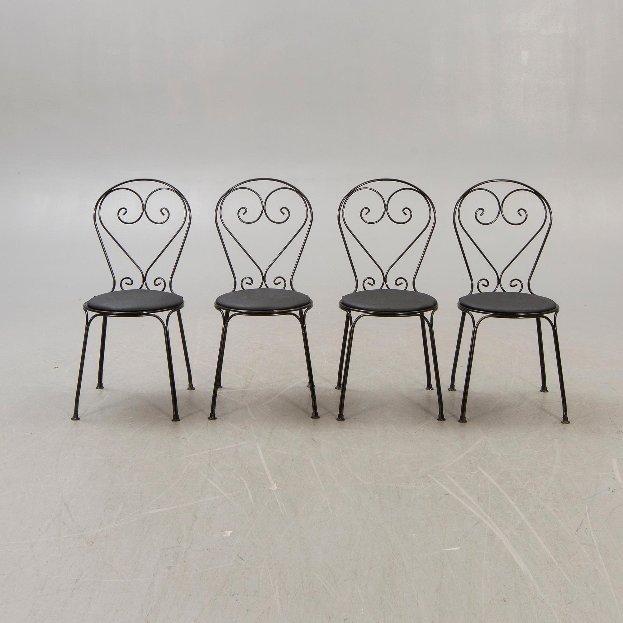 Garden chairs. 9 st. Classic No.1 Byarums Bruk.