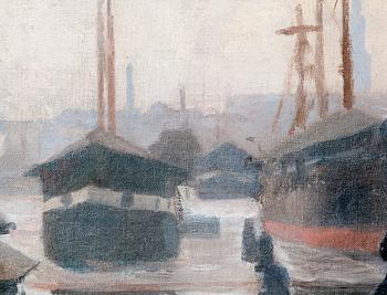 Albert Edelfelt, "FROM  THE PORT OF COPENHAGEN I".