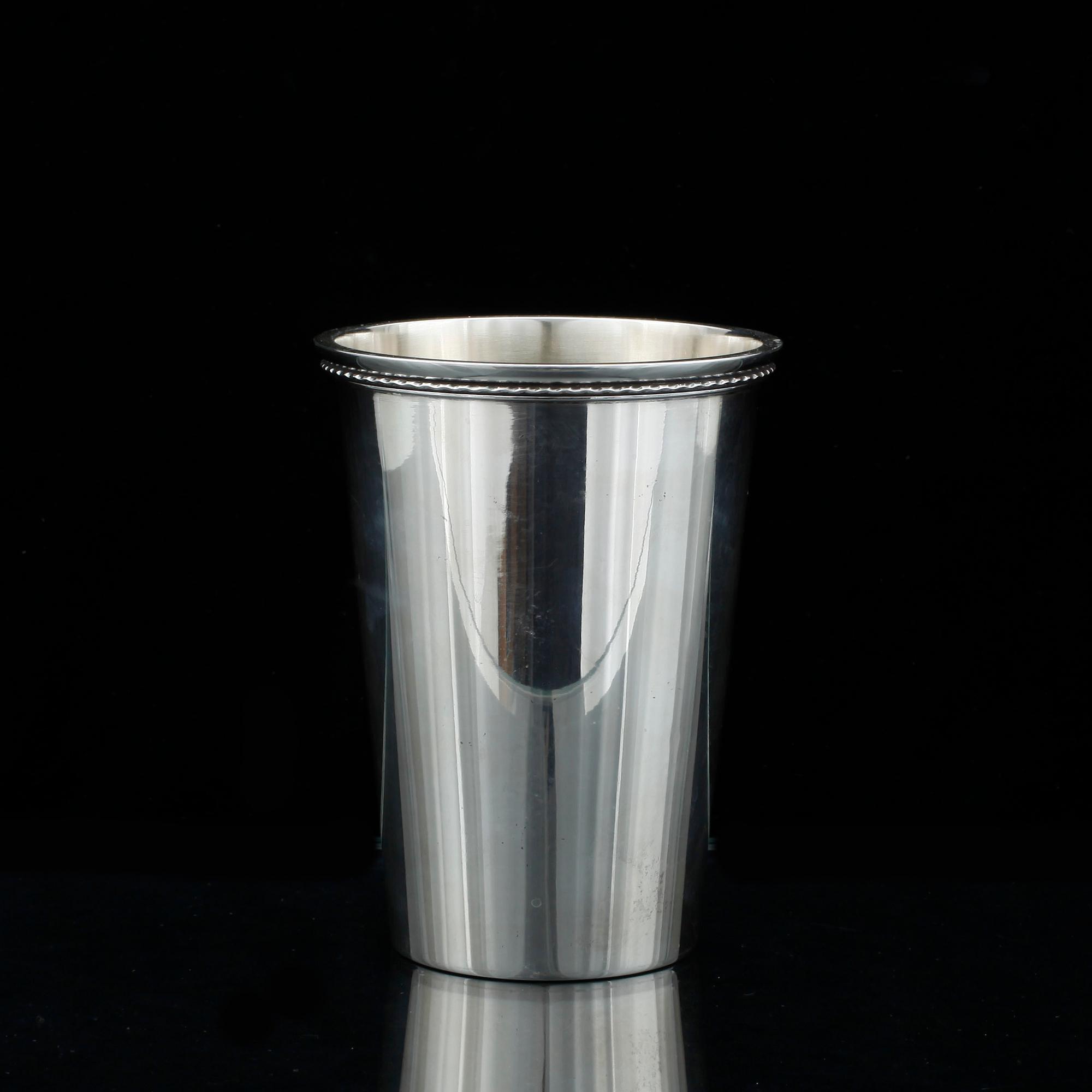 BÄGARE, silver, Sven Arne Gillgren, GAB, Stockholm 1965. Vikt ca 260 gram.
