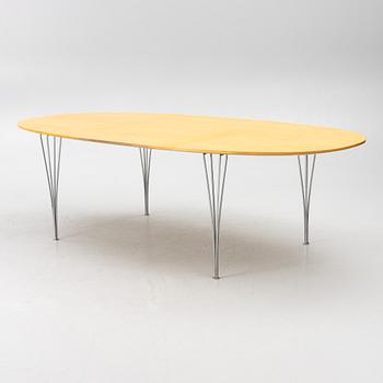 Bruno Mathsson & Piet Hein, dining table, "Superellipse", Mathsson International.