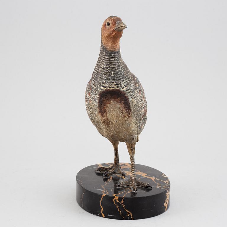 A Viennese cold painted bronze figurine, circa 1900.