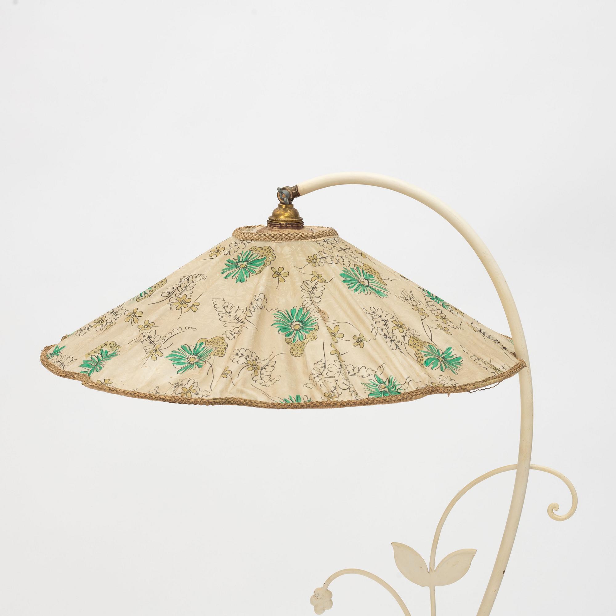 Bjerkås Armatur, golvlampa, Swedish Modern, Göteborg 1940-50-tal.