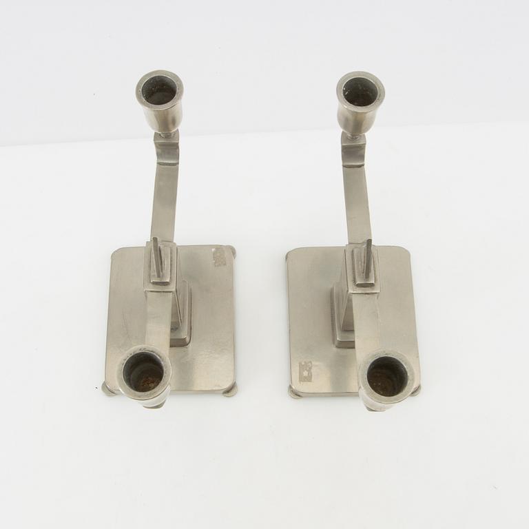 Candelabra, a pair, GAB, 20th century.
