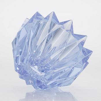 Aimo Okkolin, skål, "Näckros", signerad Aimo Okkolin Riihimäki oy.