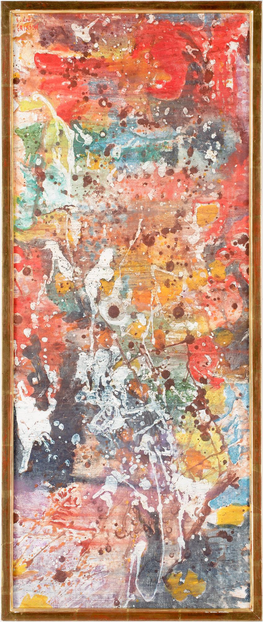 SVEN X-et ERIXSON, olja på duk, sign.