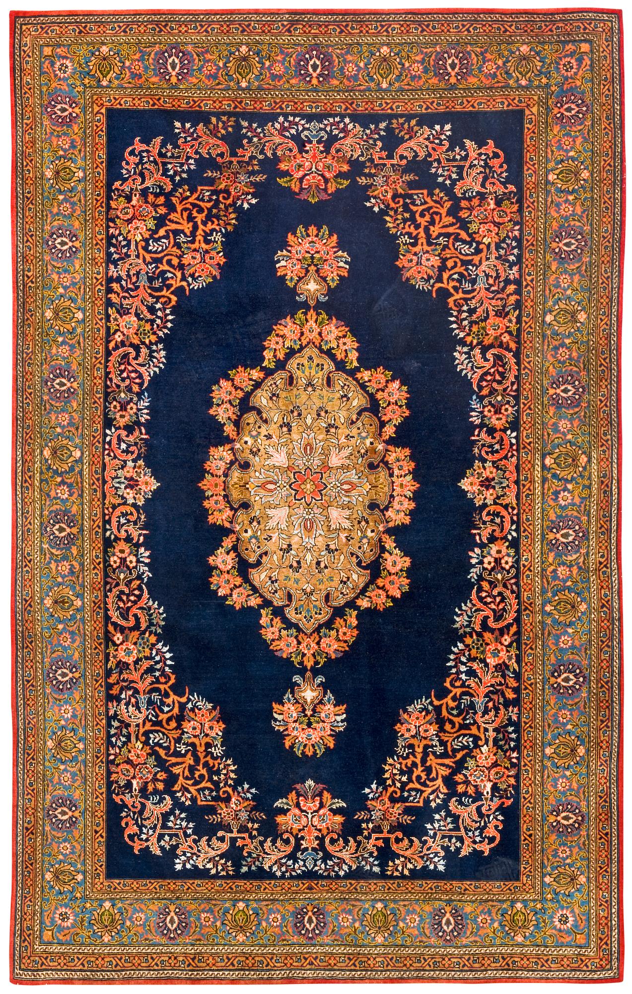 GHOM PART SILK. 219,5 x 138,5 cm.