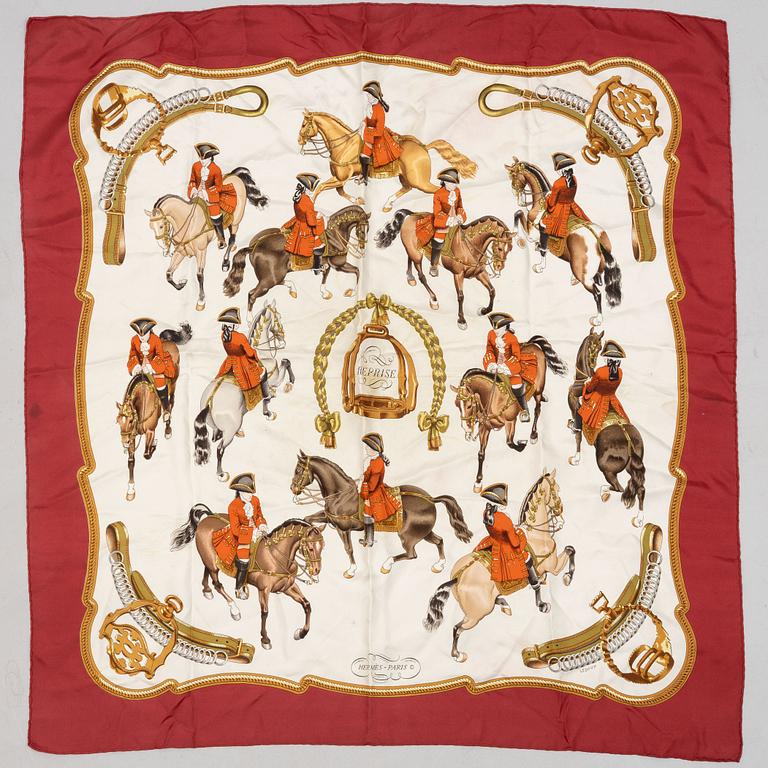 Hermès, scarf, "Reprise".