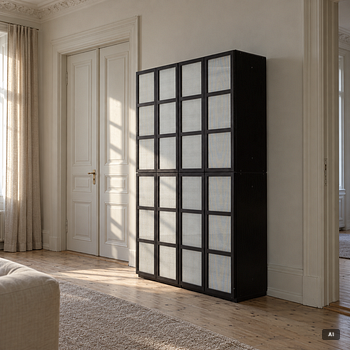 Titti Fabiani, a pair of bookcases, “Book”, Ideal Form Team.