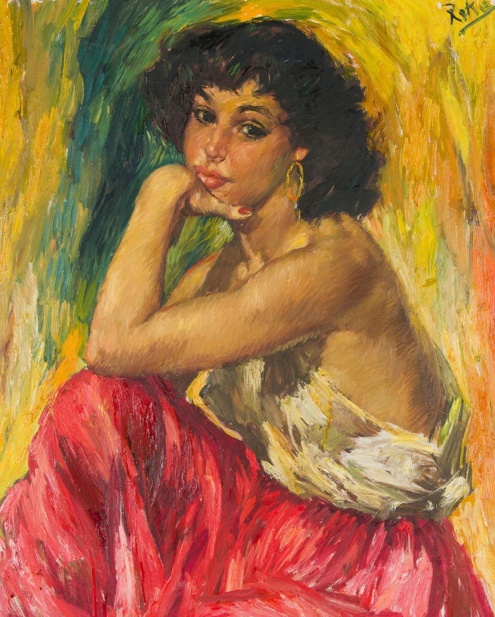 Charles Roka, Modellstudie.