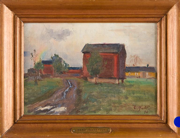 Eero Järnefelt, Gårdstunet.