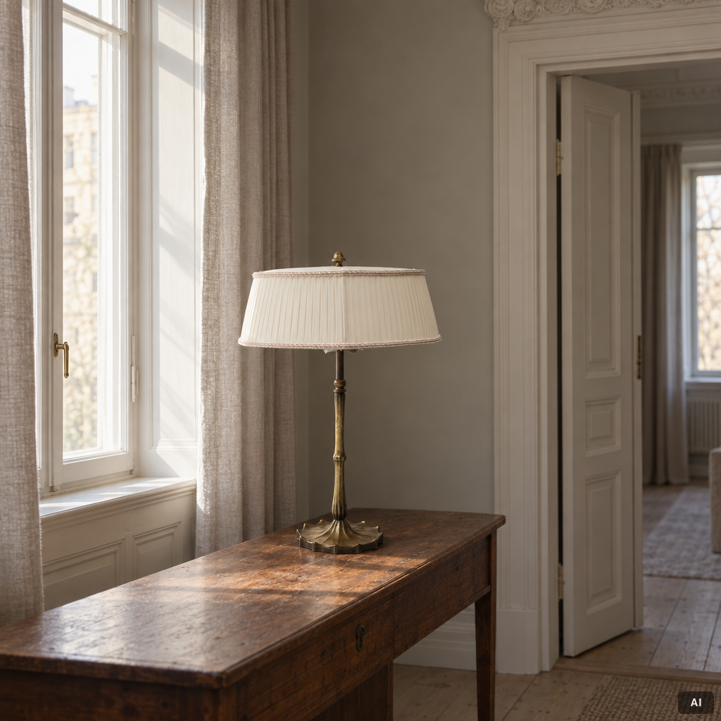 A table lamp, first half of the 20th century.